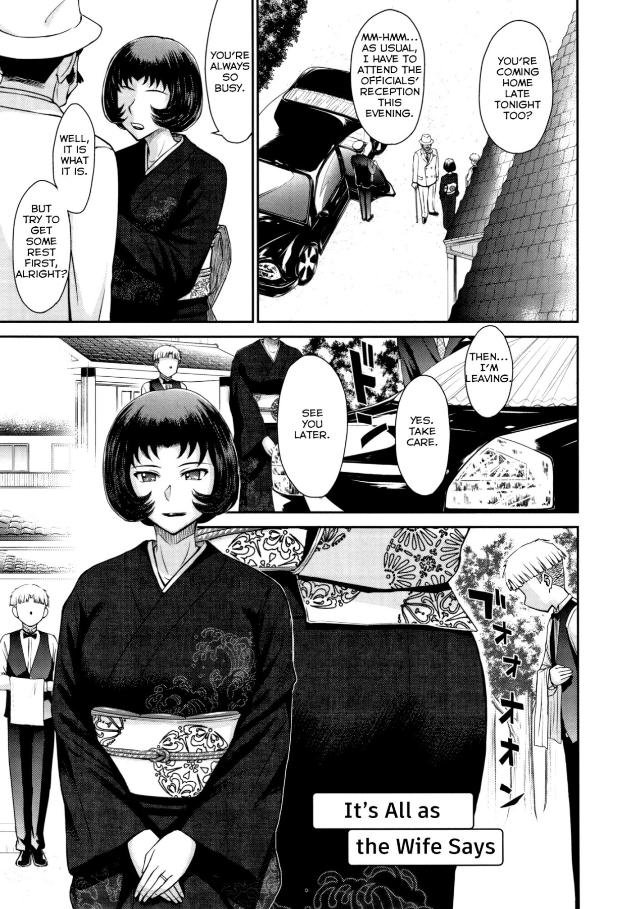 Hentai Manga Comic-It's All As The Wife Says-Read-1